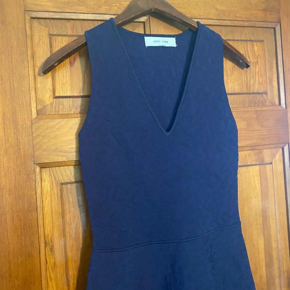 Revolve John + Jenn V-Neck Fit & Flare Dress S - Picture 2 of 9